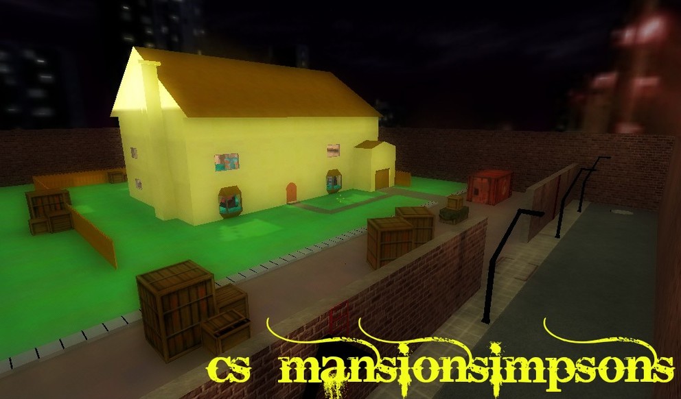 «cs_mansionsimpsons» для CS 1.6