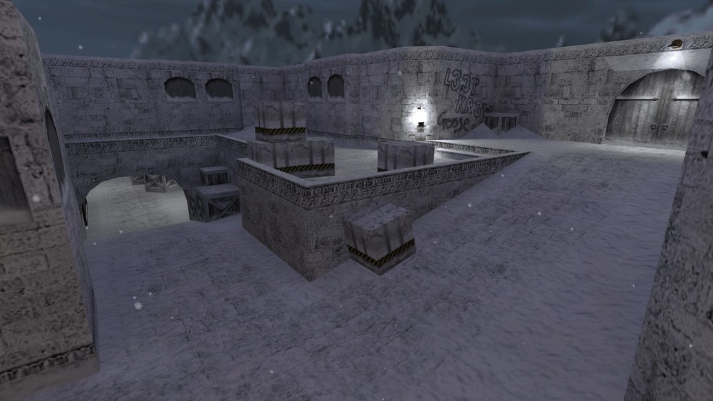 «de_dust2_winter16» для CS 1.6