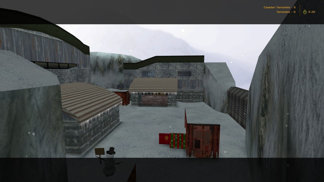 «de_nuke2x2_snow» для CS 1.6