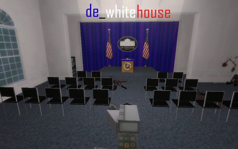 «de_whitehouse» для CS 1.6