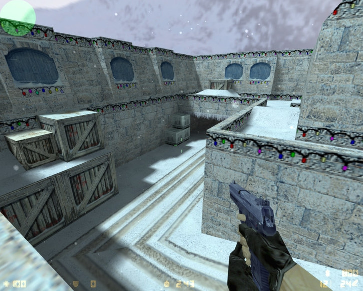 «de_xmas_dust» для CS 1.6