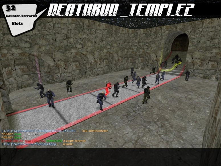 «deathrun_temple2» для CS 1.6