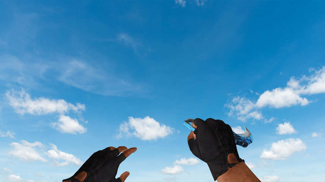 «Karambit Blue Flame» для CS 1.6