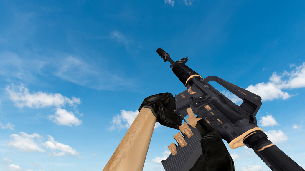 «M4A1 «Элитное снаряжение»» для CS 1.6