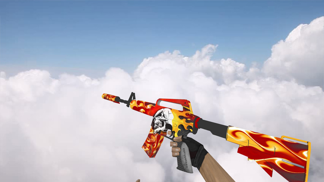 «M4A1 Hot Custard» для CS 1.6