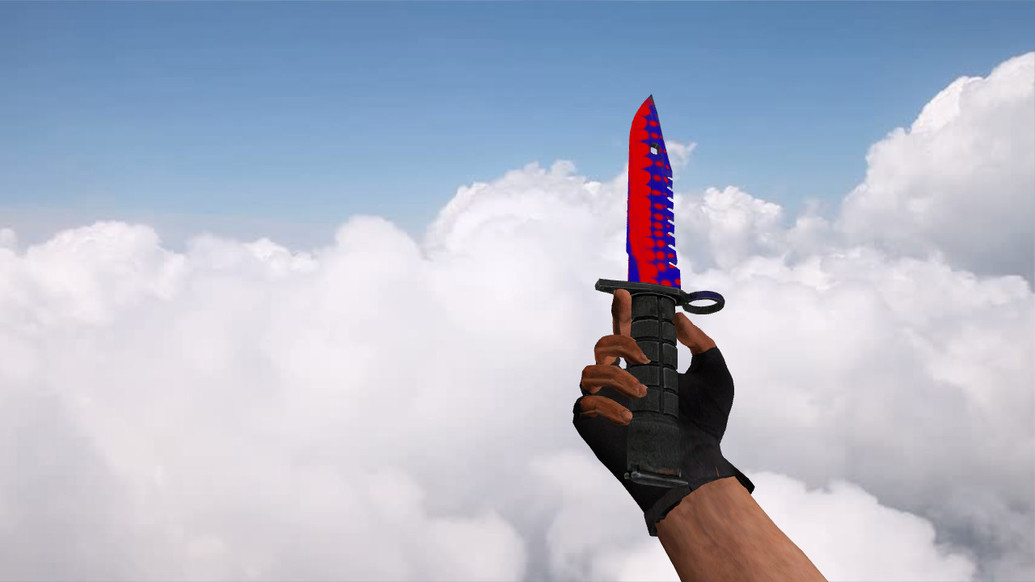 «M9 Bayonet Red Bubbles» для CS 1.6