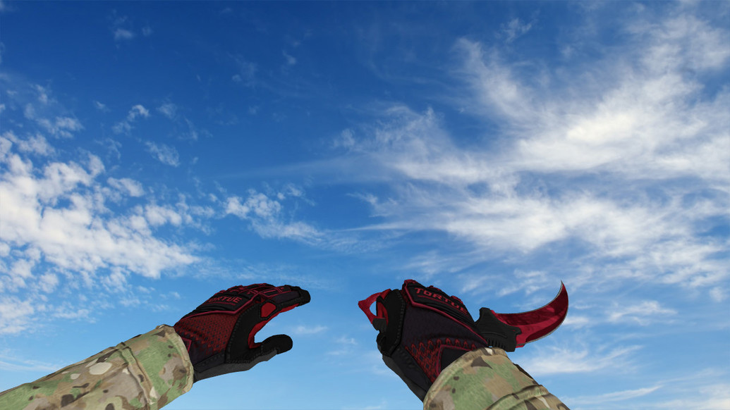 «Specialist Gloves Crimson Kimono Pack» для CS 1.6