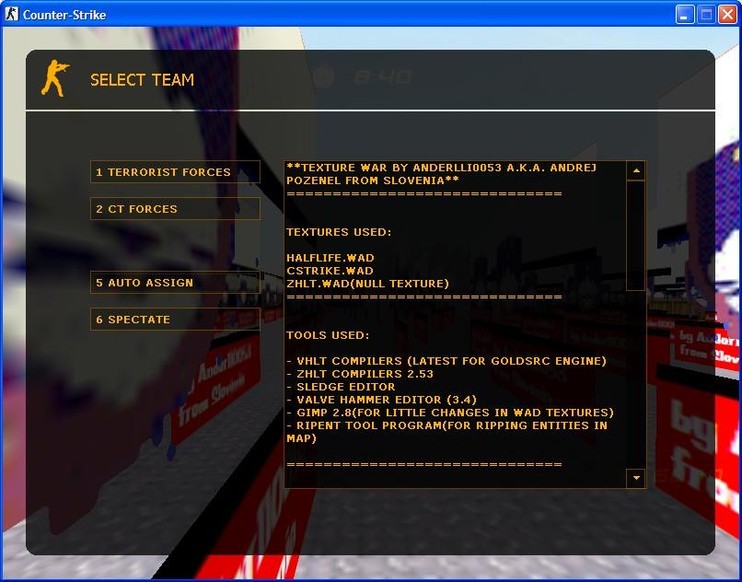 «texture_war» для CS 1.6