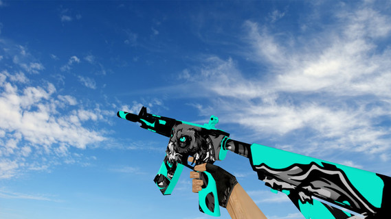 M4A4 Aqua Chaos