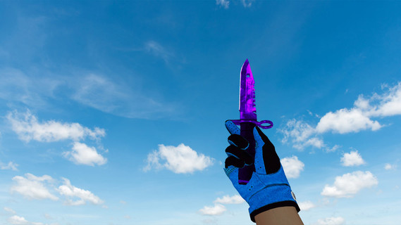 M9 Bayonet Doppler Sapphire